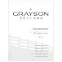 Grayson Cellars Chardonnay 2014 Front Label
