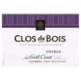 Clos du Bois Shiraz 2013 Front Label