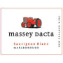 Massey Dacta Sauvignon Blanc 2014 Front Label