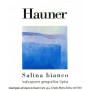 Hauner Salina Bianco 2014 Front Label