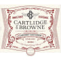 Cartlidge & Browne Cabernet Sauvignon 2014 Front Label