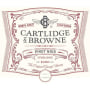 Cartlidge & Browne Pinot Noir 2014 Front Label