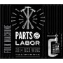 Folk Machine Parts and Labor Red Blend 2014 Front Label