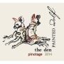 Painted Wolf The Den Pinotage 2014 Front Label