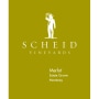 Scheid Vineyards Merlot 2014 Front Label