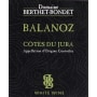 Berthet-Bondet Cotes du Jura Chardonnay Balanoz 2014 Front Label