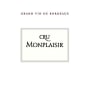Cru Monplaisir Bordeaux Superieur 2014 Front Label