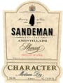 Sandeman Amontillado Front Label