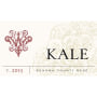 Kale  Rose 2015 Front Label