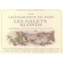 Patrick Lesec Chateauneuf-du-Pape Les Galets Blonds 2001 Front Label