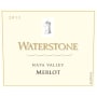 Waterstone Merlot 2013 Front Label