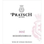 Pratsch Organic Rose 2015 Front Label