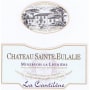 Chateau Sainte Eulalie Minervois La Liviniere La Cantilene 2013 Front Label