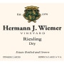 Hermann J. Wiemer Dry Riesling (375ML half-bottle) 2014 Front Label