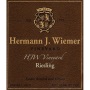 Hermann J. Wiemer HJW Vineyard Riesling 2014 Front Label