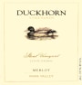 Duckhorn Stout Vineyard Merlot 2008 Front Label