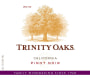 Trinity Oaks Pinot Noir 2010 Front Label