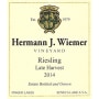 Hermann J. Wiemer Late Harvest Riesling 2014 Front Label