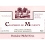 Domaine Michel Gros Chambolle-Musigny 2013 Front Label