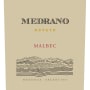 Medrano Estate Malbec 2015 Front Label