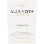 Alta Vista Estate Torrontes 2015 Front Label