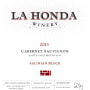 La Honda Winery Salinian Block Cabernet Sauvignon 2013 Front Label