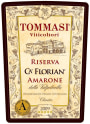 Tommasi Ca' Florian Riserva Amarone 2009 Front Label