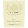 Kunde Reserve Century Vines Zinfandel 2013 Front Label