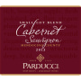 Parducci Small Lot Cabernet Sauvignon 2013 Front Label