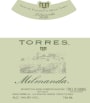 Torres Milmanda White 2000 Front Label