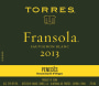 Torres Fransola Sauvignon Blanc 2013 Front Label