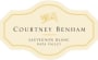 Courtney Benham Sauvignon Blanc 2014 Front Label