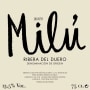 Quinta de Milu La Cometa 2012 Front Label