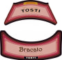 Tosti Piedmont Bracato Spumante Front Label