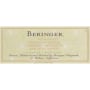 Beringer Bancroft Ranch Cabernet Sauvignon 2001 Front Label