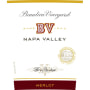 Beaulieu Vineyard Napa Valley Merlot 2013 Front Label