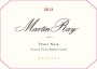 Martin Ray Reserve Pinot Noir 2013 Front Label