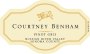 Courtney Benham Pinot Gris 2014 Front Label