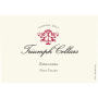 Triumph Cellars Zinfandel 2013 Front Label