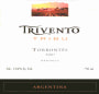 Trivento Tribu Torrontes 2007 Front Label