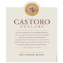 Castoro Cellars Sauvignon Blanc 2015 Front Label