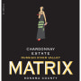 Matrix Russian River Chardonnay 2013 Front Label