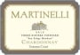 Martinelli Three Sisters Vineyard Chardonnay 2012 Front Label