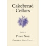 Cakebread Carneros Pinot Noir 2012 Front Label