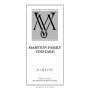 Marston Family Vineyard Albion 2012 Front Label