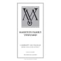 Marston Family Vineyard Cabernet Sauvignon (1.5L Magnum - OWC) 2010 Front Label