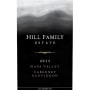 Hill Family Estate Napa Valley Cabernet Sauvignon 2013 Front Label