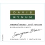 Davis Bynum Jane's Vineyard Sauvignon Blanc 2014 Front Label