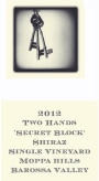 Two Hands Secret Block Shiraz 2012 Front Label