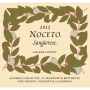 Vino Noceto Sangiovese (375ML half-bottle) 2012 Front Label